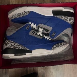 Jordan 3 varsity blue
